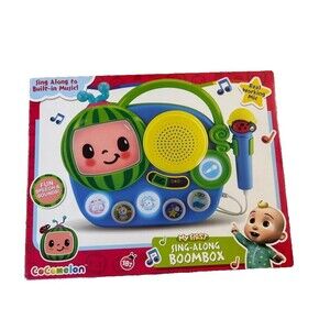 Cocomelon My First Sing-along Boombox Speech and Sounds New